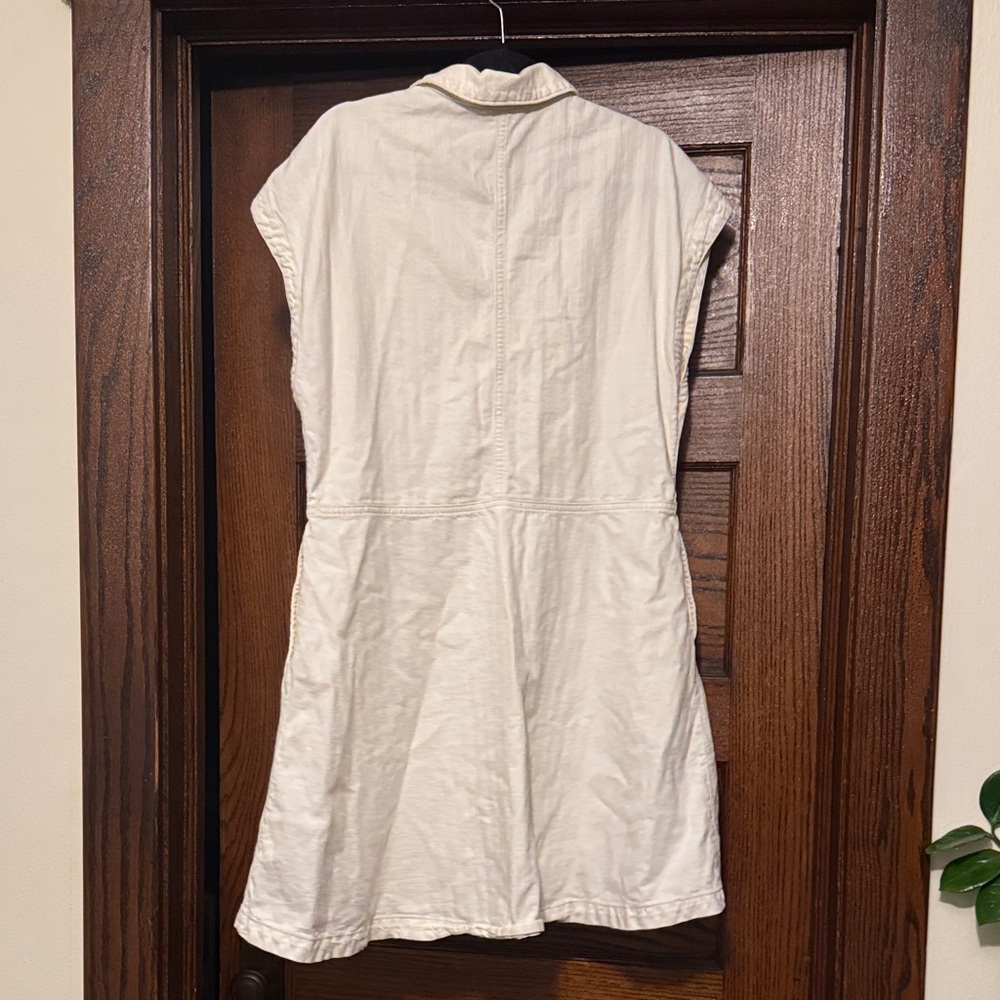 Universal Thread White Button-Down Dress - image 5